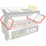 EZ-Tilt Sneeze Guard 26" Acrylic Side Shields (Set of 2)