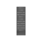PanelRak Impulse Merchandiser Display - Countertop Rack - 4 Peg + 1 Basket - Front View
