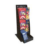 PanelRak Impulse Merchandiser Display - Countertop Rack - 4 Peg + 1 Basket