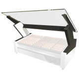 EZ-Tilt Sneeze Guard™ for Nemco 8027 Slanted Roller Grill