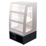 FCI Narrow Countertop Bakery Case Tissue Box Base with bakery case on top