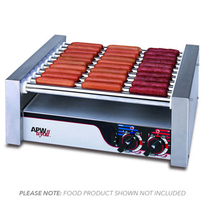 APW Wyott X*Pert Series Flat Hot Dog Roller Grills - HRS-30 APW Wyott X*Pert Series Flat Hot Dog Roller Grills - HRS-30