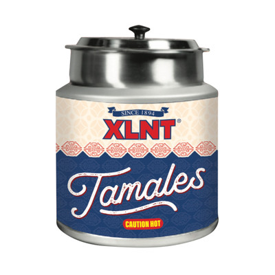 XLNT Nemco 6102A-RU Steamer with Graphics