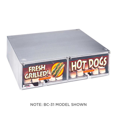 APW Wyott BC-50 Stainless Steel Bun Cabinet