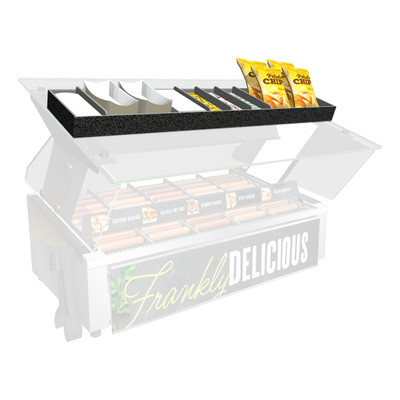 EZ-Tilt Sneeze Guard™ 30" Top Box Organizer Tray