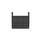 PanelRak 12"W x 18"H Coffee Condiment Station Pre-Configured Kit with Header Bottom View