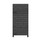 PanelRak 12"W x 24"H Flavored Syrup Pre-Configured Kit with Header Front View