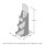 PanelRak Impulse Merchandiser Display - Countertop Rack - 2 Peg + 3 Basket with Header (GLP-1 Friendly) - View with Dimensions