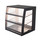 FOODPROS Premium Wide Countertop Bakery Display Case with LED Back Panel