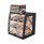 Modern Minimal FCI Wide Countertop LED Bakery Case with LED Panel