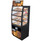 FCI Floor-Standing LED Bakery Case with LED Back Panel with graphics