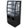 FOODPROS Floor-Standing Bakery Display Case with Mirrored Back & LED Shelf Lighting