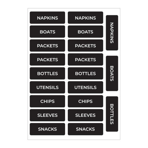 PanelRak Condiment Countertop Kit 36
