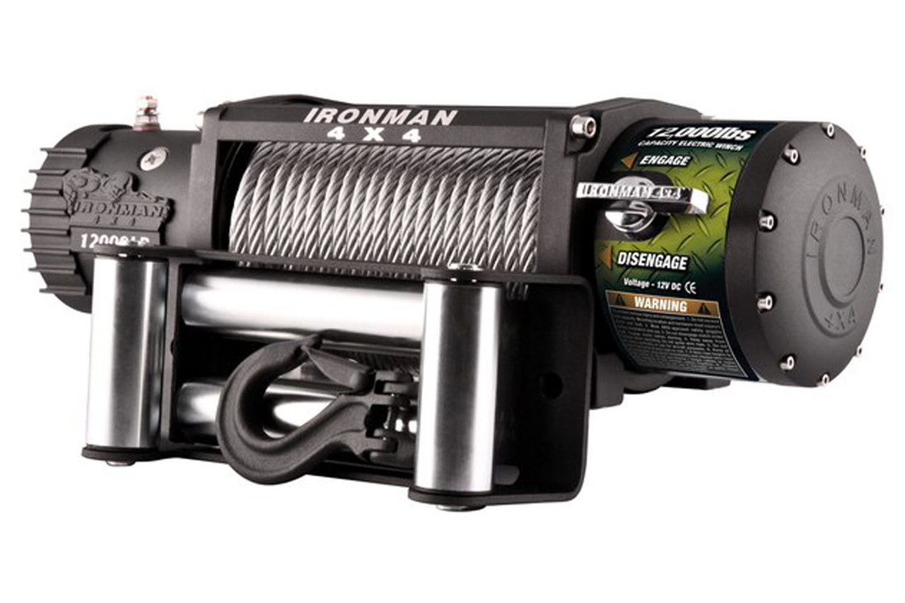Monster Winch 12000LBS 12v Electric (Steel Cable)