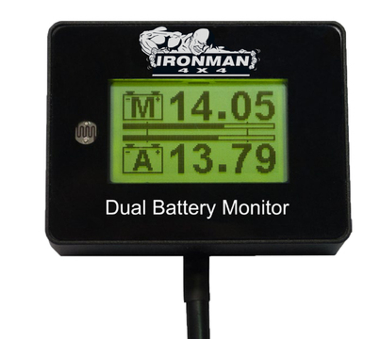 12V Dual Battery Monitor Display