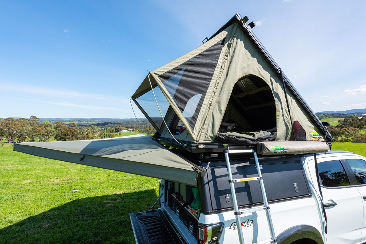 Swift clearance open tent