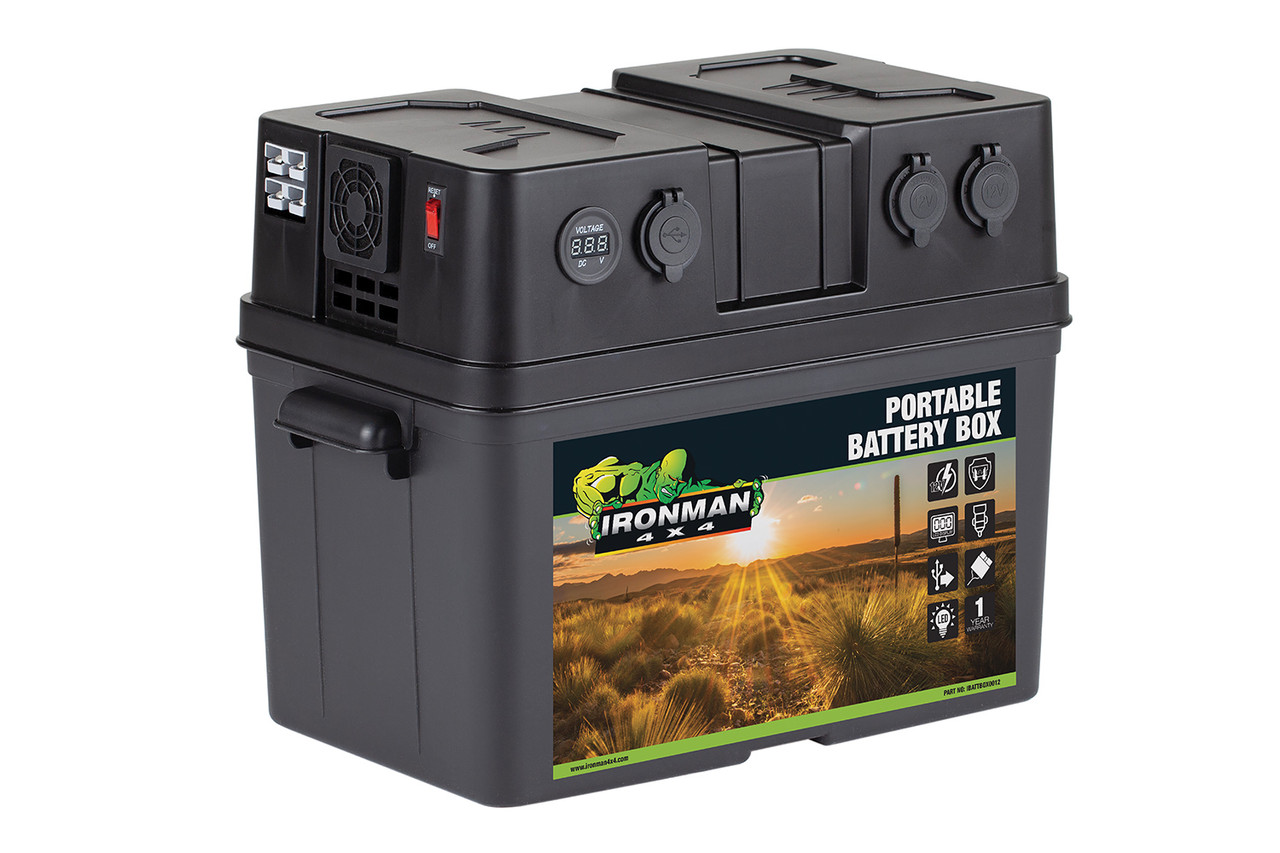 Portable Power Box Component Kit - 12v Power Station Kit for