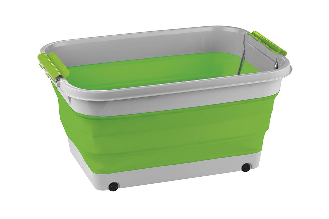  4-Tier Collapsible Storage Bins With Lids,112 Qt(28