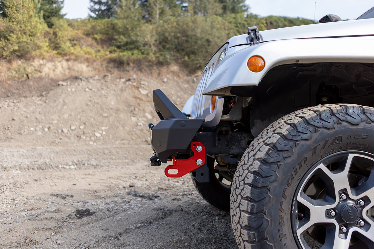 Jeep Wrangler JK Front Receiver Bumper