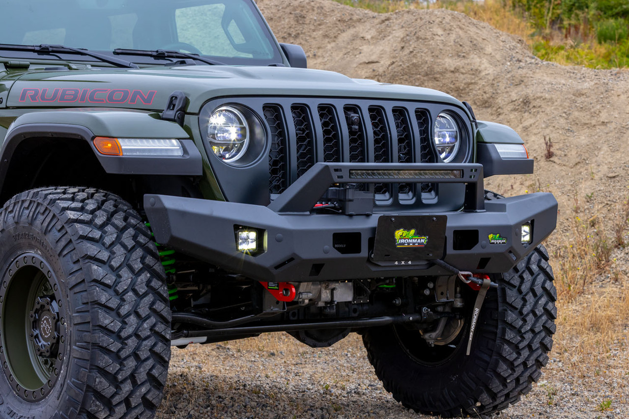 Build Package Suited for 2021+ Jeep Wrangler JLU (4 Door) | Suspension Lift  Kit | Full Length Front Bumper | Rear Bumper | Side Steps - Ironman 4x4  America