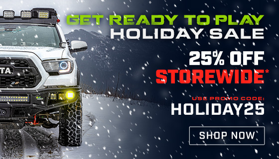 25% off tacoma suspension kits + free reco-traks traction boards