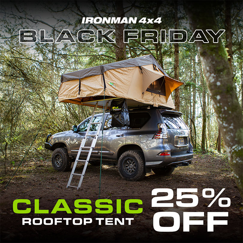 Classic Rooftop Tent Black Friday Sale