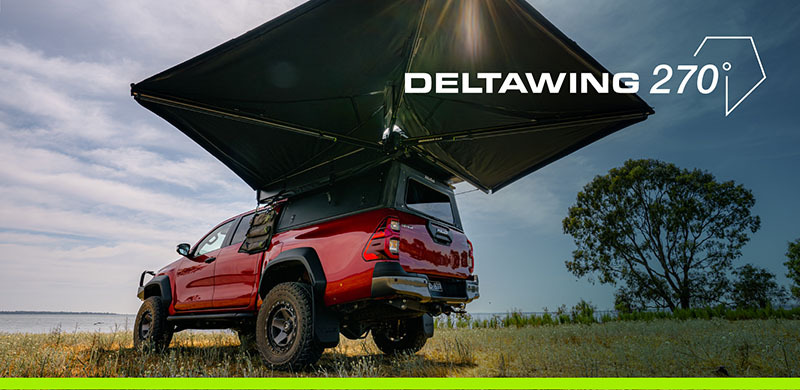 Ironman 4x4 DeltaWing 270 Degree Awnings