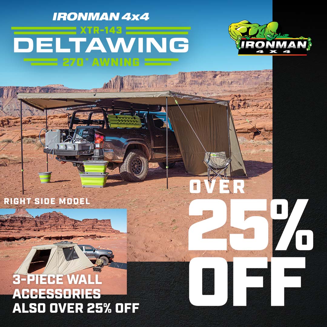 DeltaWing XTR-143 Awning and Wall Kit Over 25% Off