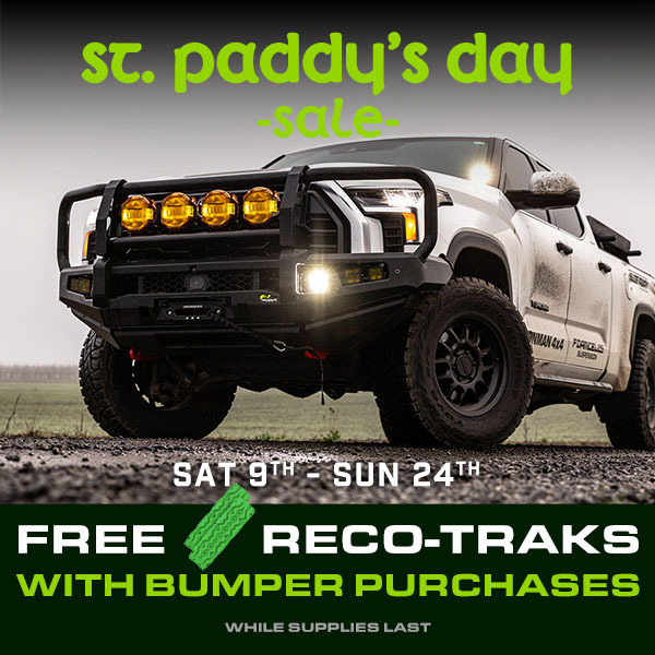 Free Reco-Traks With Bumper Purchases