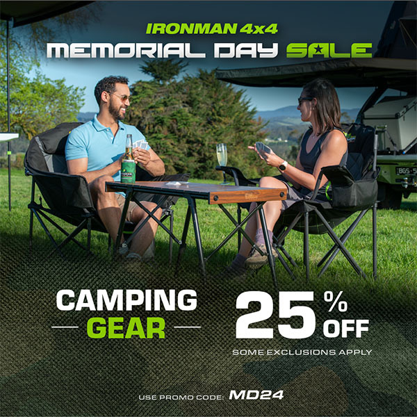 25% off camp gear