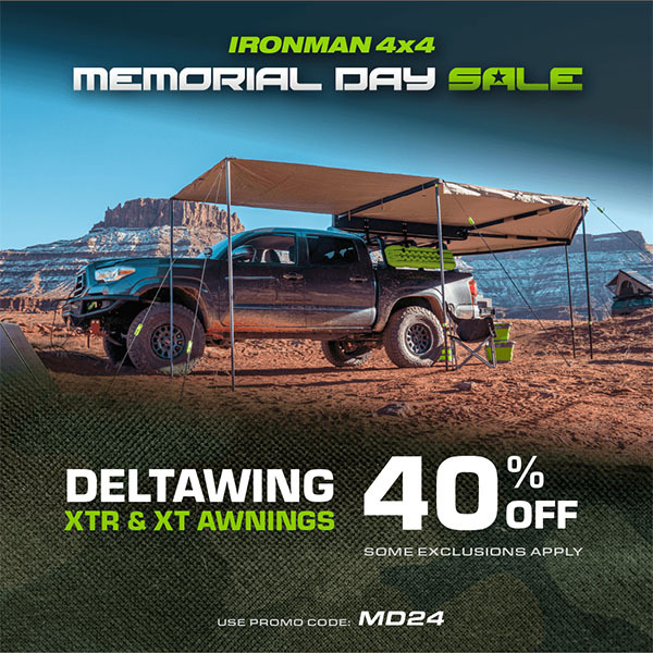 XTR and XT Awnings now 40% off