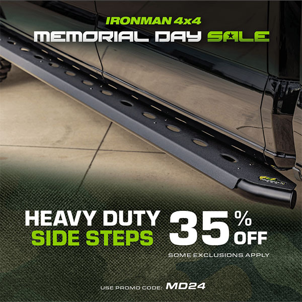 35% off side steps