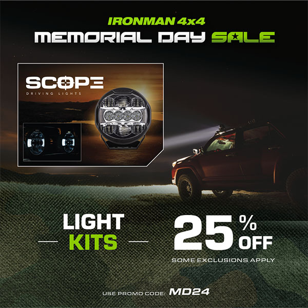 25% off light kits