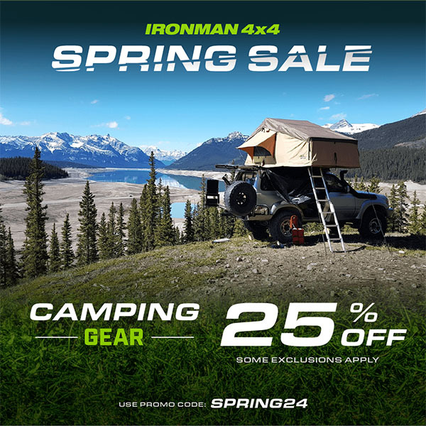 25% Off Camping Gear