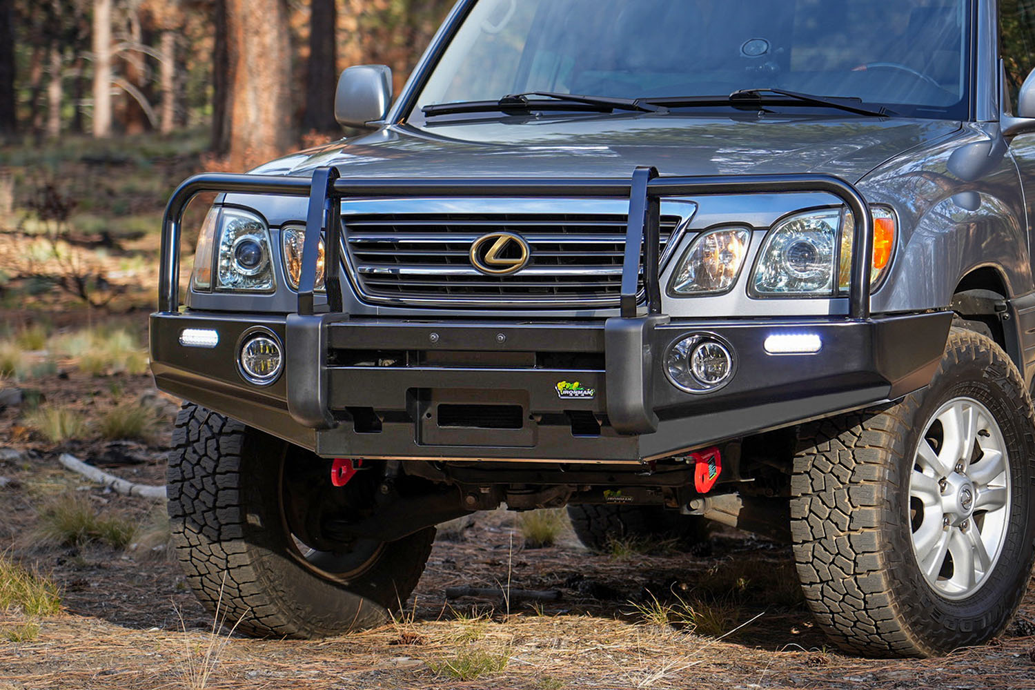 Toyota 100 Series Land Cruiser/Lexus LX470 Commercial Deluxe Bull Bar