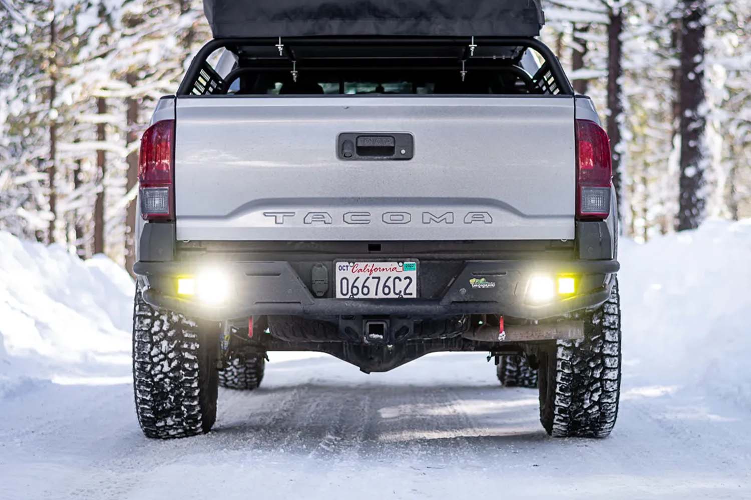 trail tacoma raid series rear bumper kit ironman 4x4