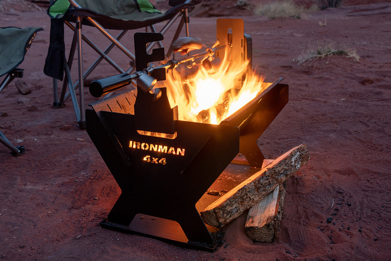 Portable Fire Pit ironman 4x4