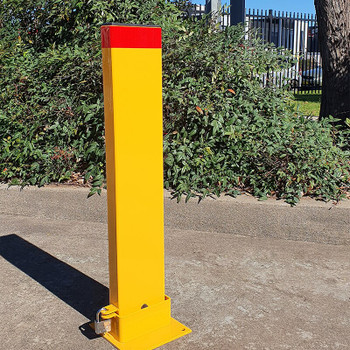 Value Defender Collapsible Bollard - Padlocked