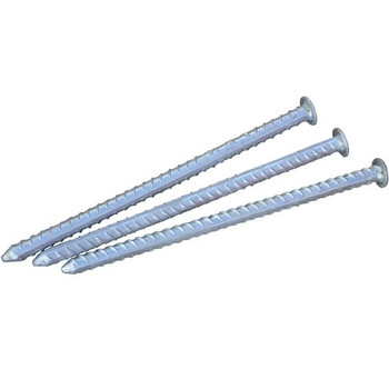 Rubber wheel stop fixings for bitumen, pack of 3