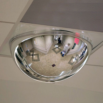 Full Dome Safety Mirror with fixings