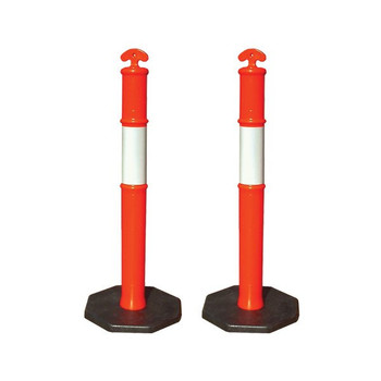 T-Top Portable Plastic Bollard