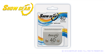 Show Gear® #40 0.25mm Grooming Clipper Blade