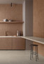 PUEBLO Cotto Mini Irregolo - backsplash Cotto - wall cabinet Canapa - floor .counter