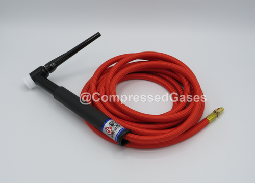 CK Worldwide CK17-12-RSFFX Superflex Tig Torch, 150amp, 12.5ft, Flexhead