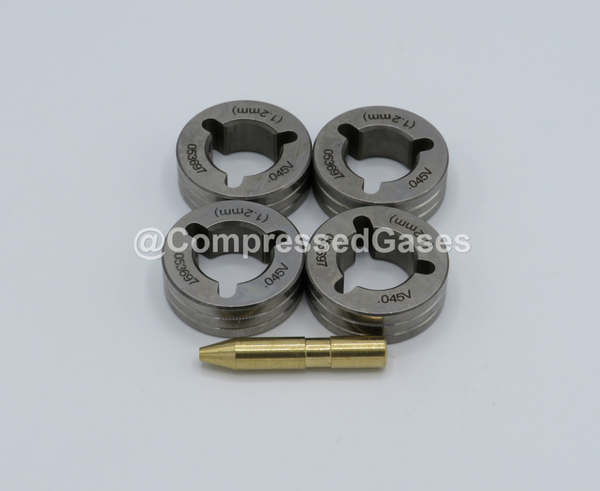 Miller Style 046782, .045" (1.2mm) V-Grooved Drive Roll Kit
