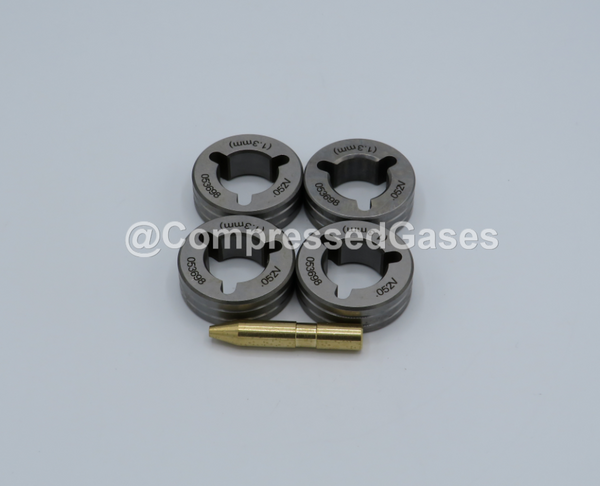 Miller Style 046783, .052" (1.3mm) V-Grooved Drive Roll Kit