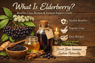 Image - What Is Elderberry? Benefits, Uses, Recipes and Immune Support Guide