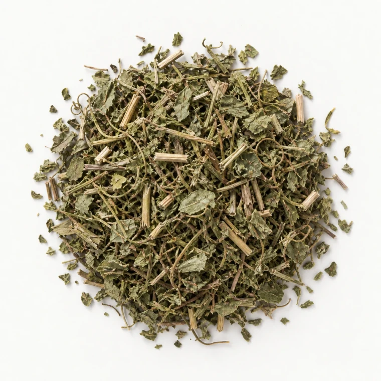 Product Image: Loose dried passion flower on a warm-white background.