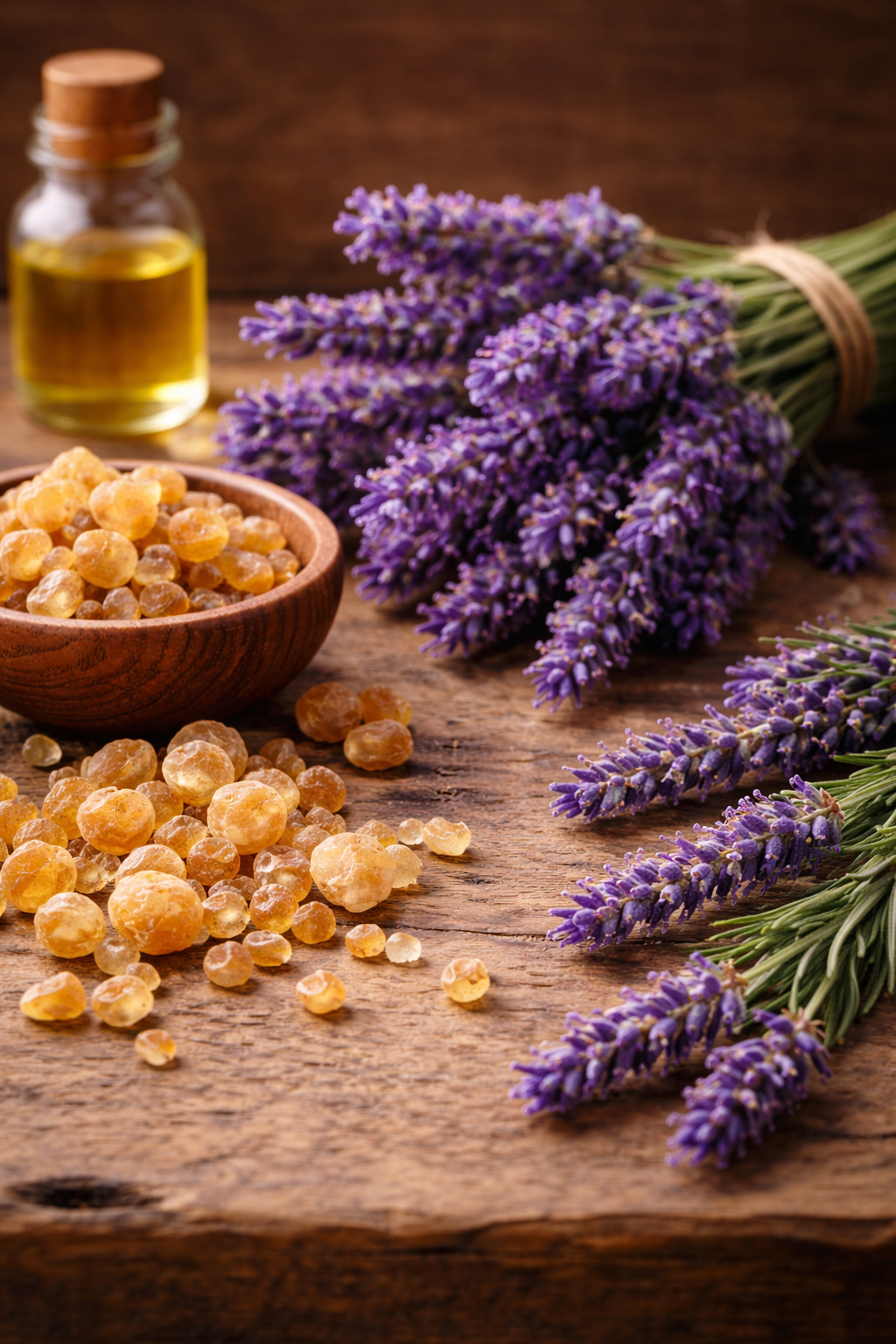 frankincense and lavender