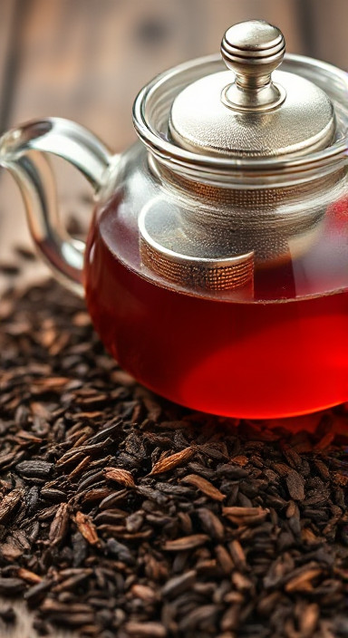 Assam Black Tea and Teapot